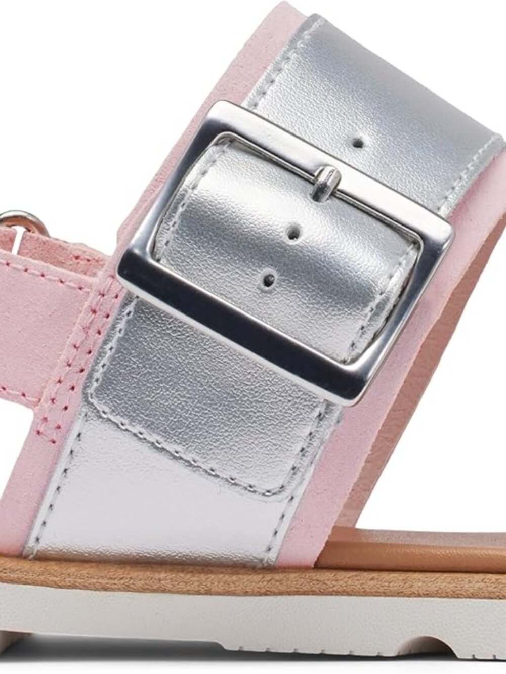 NEW Sorel Ella lll Slingback Sandals - Whitened Pink Sea Salt - Picture 3 of 4